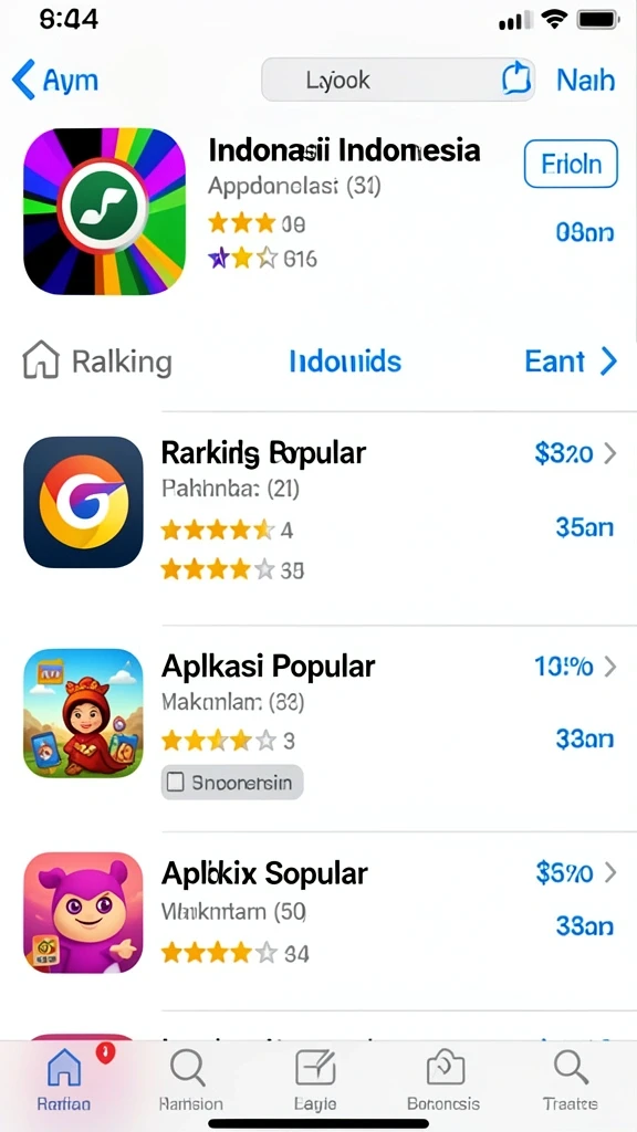 Karakter unik dengan kemampuan berbeda.