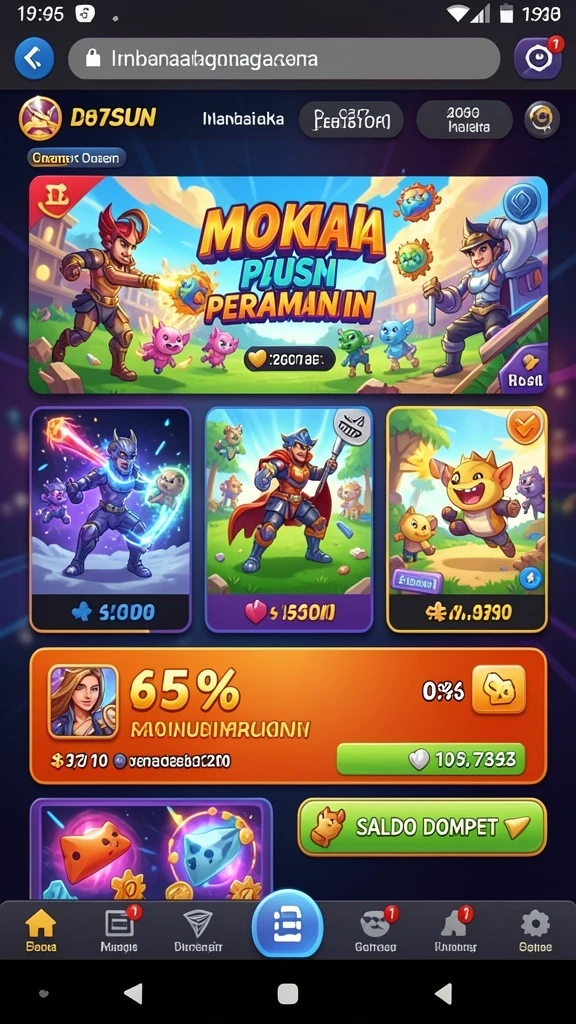 Berbagai pilihan mesin slot dengan tema menarik.
