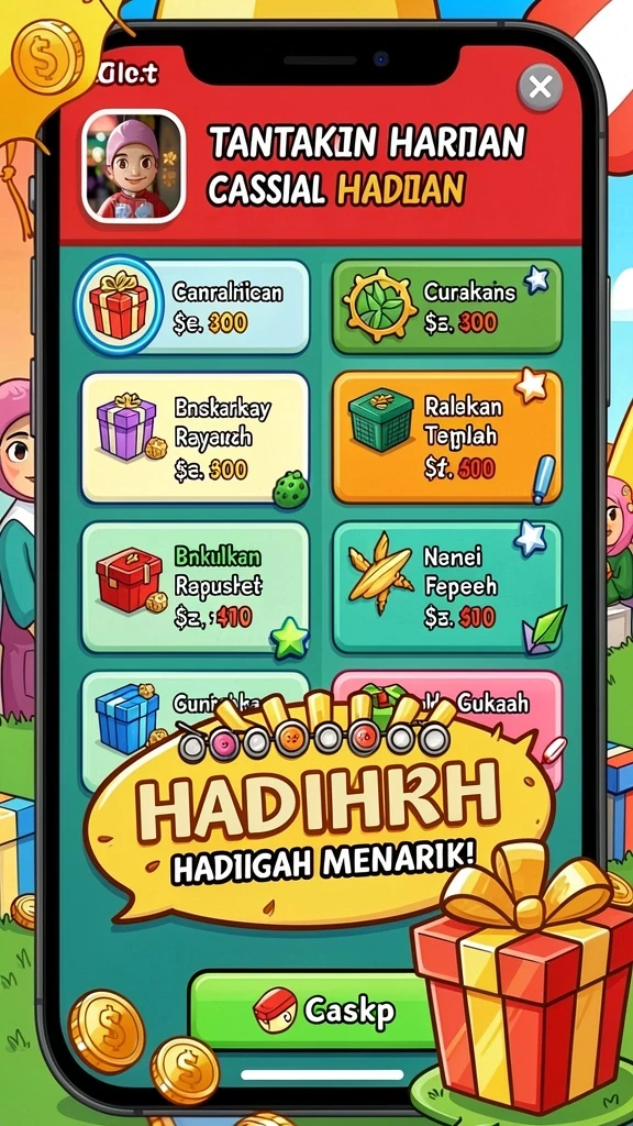 Beragam mode permainan yang menantang dan seru.