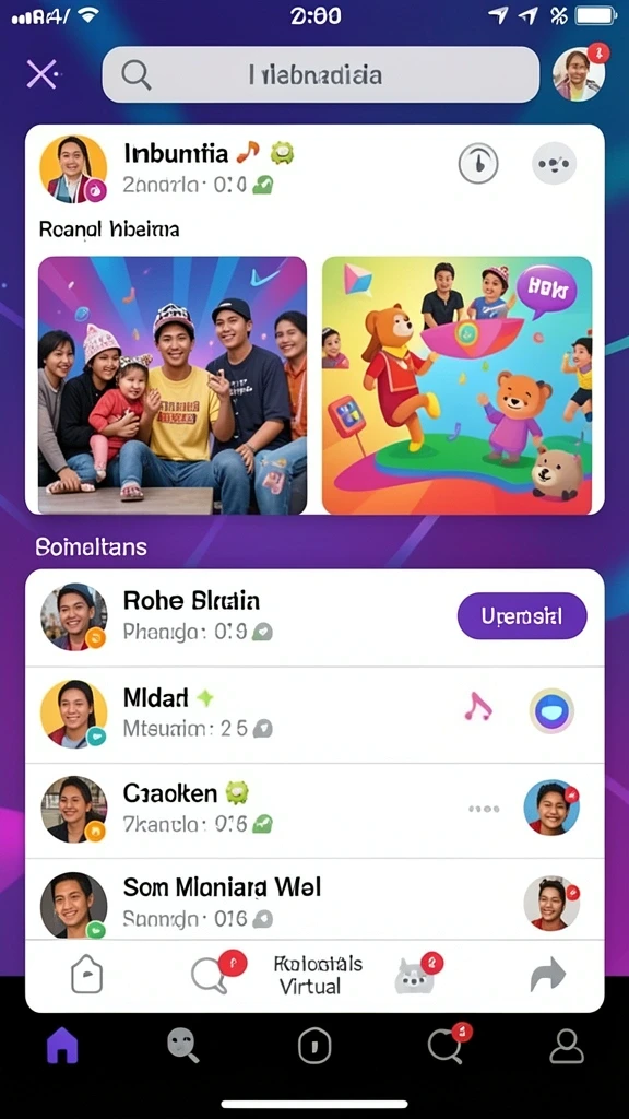 Ilustrasi grafik permainan yang menarik di 8768.