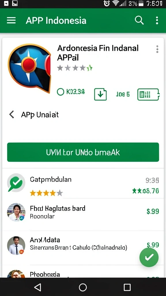 Tampilan antarmuka utama yang menarik dan mudah dipahami.