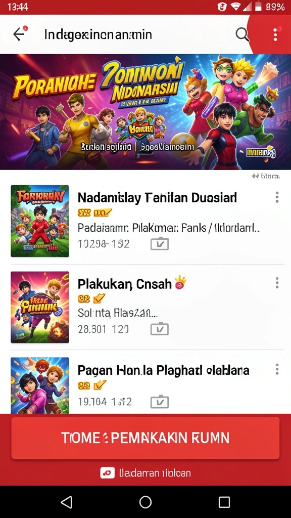 Tampilan antarmuka yang ramah pengguna.