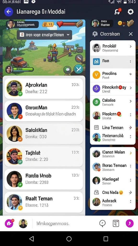 Antarmuka pengguna yang bersih dan mudah dinavigasi.