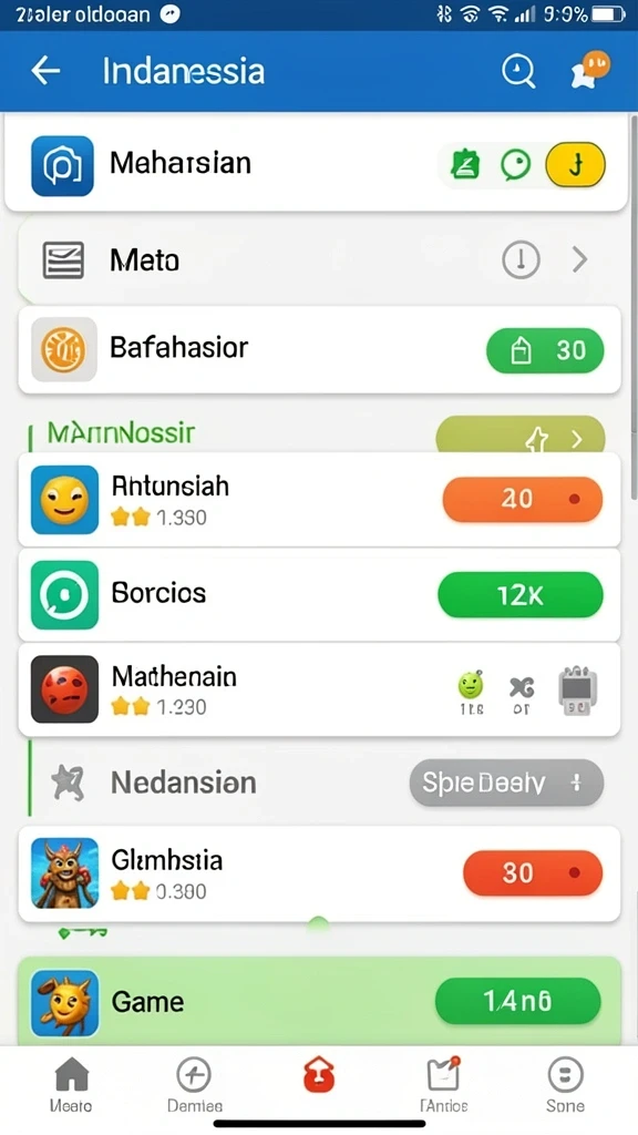 Tantangan seru yang menunggu di setiap level.