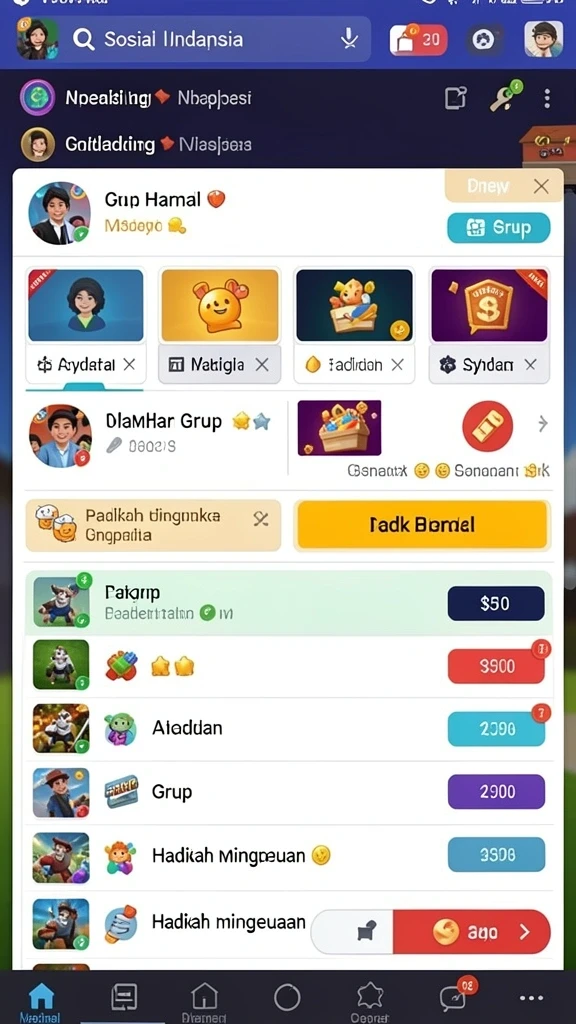 Screenshot menampilkan antarmuka utama yang intuitif.