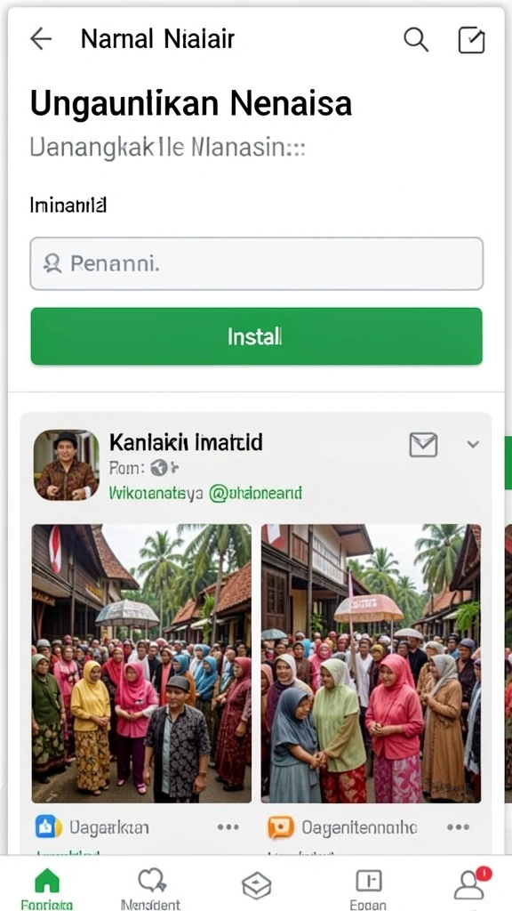 Tampilan awal game BARA22 yang menarik.