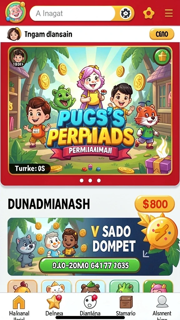 Tampilan antarmuka pengguna yang menarik dan intuitif.