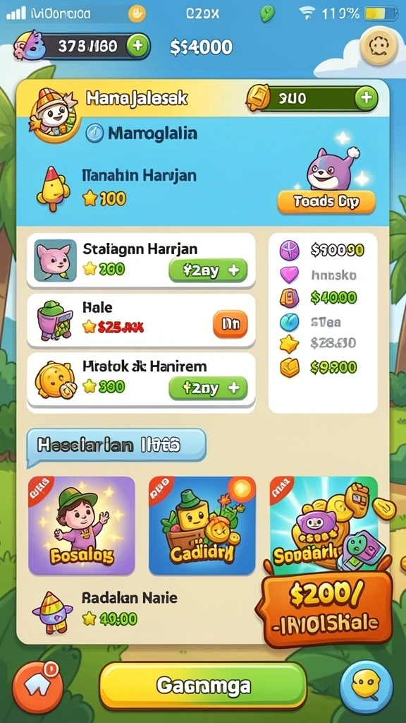 Salah satu level dengan desain grafis yang memukau.