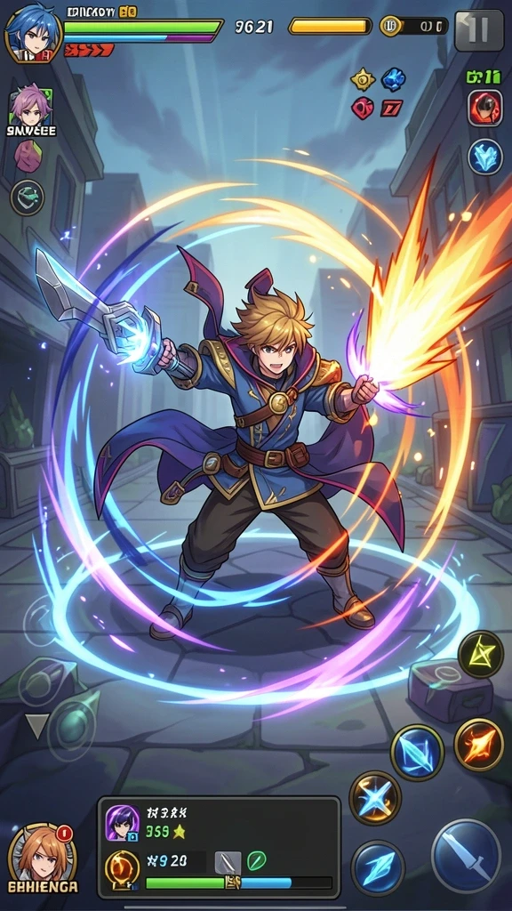 Tangkapan layar dari gameplay yang menegangkan.