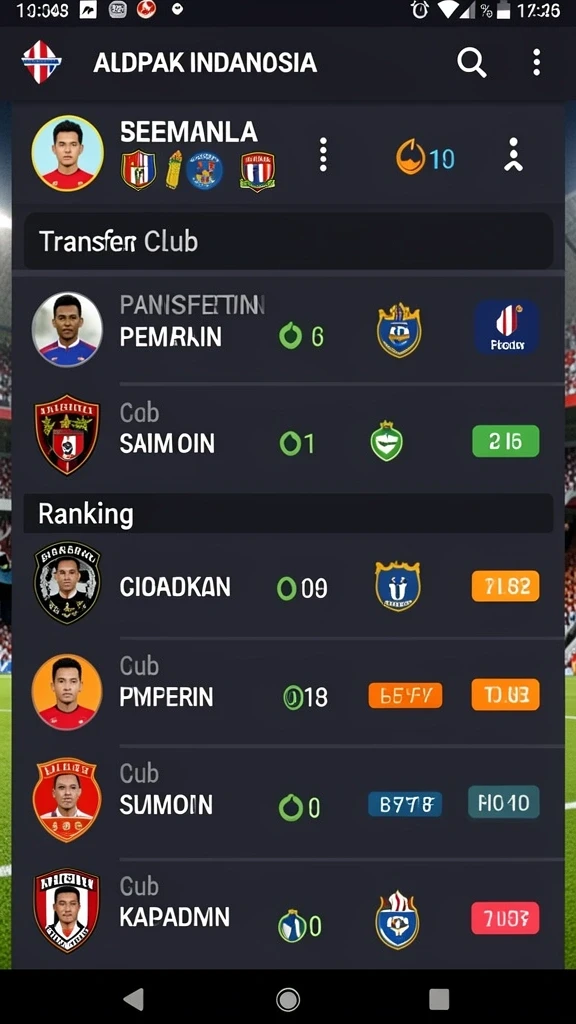 Tampilan awal aplikasi yang menarik dan penuh warna.