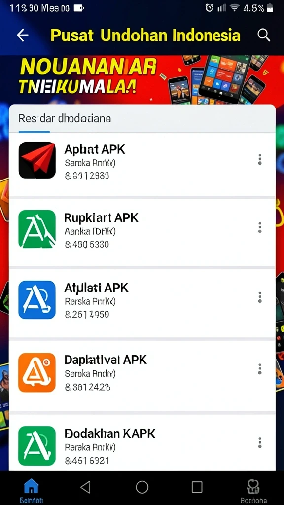 Berbagai pilihan permainan yang seru untuk dimainkan.