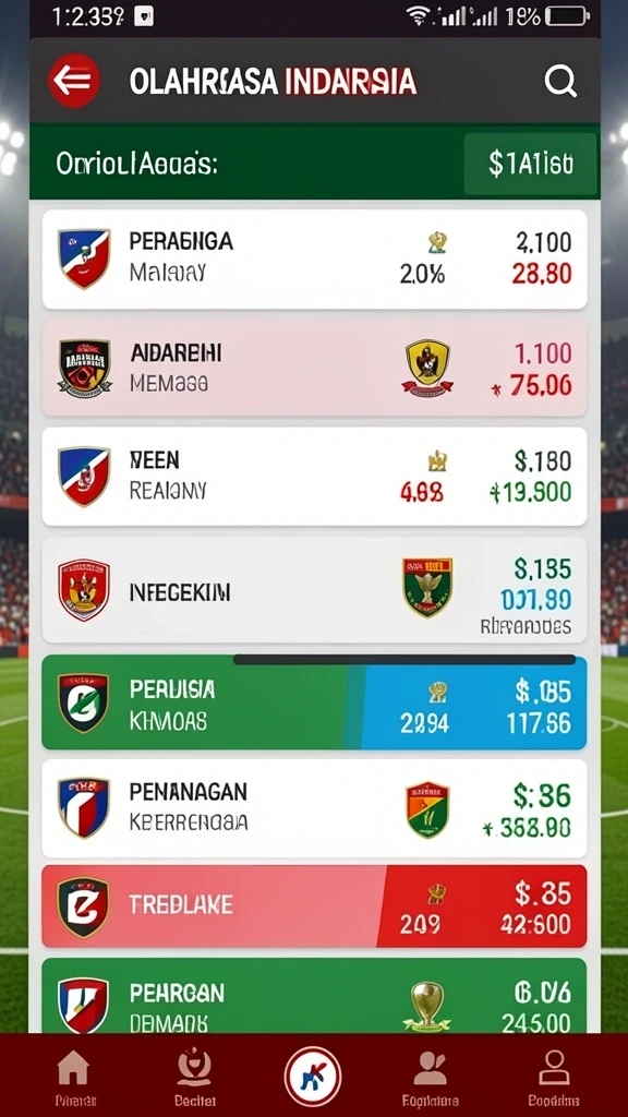 Tampilan menarik dari mesin slot dengan tema tropis.