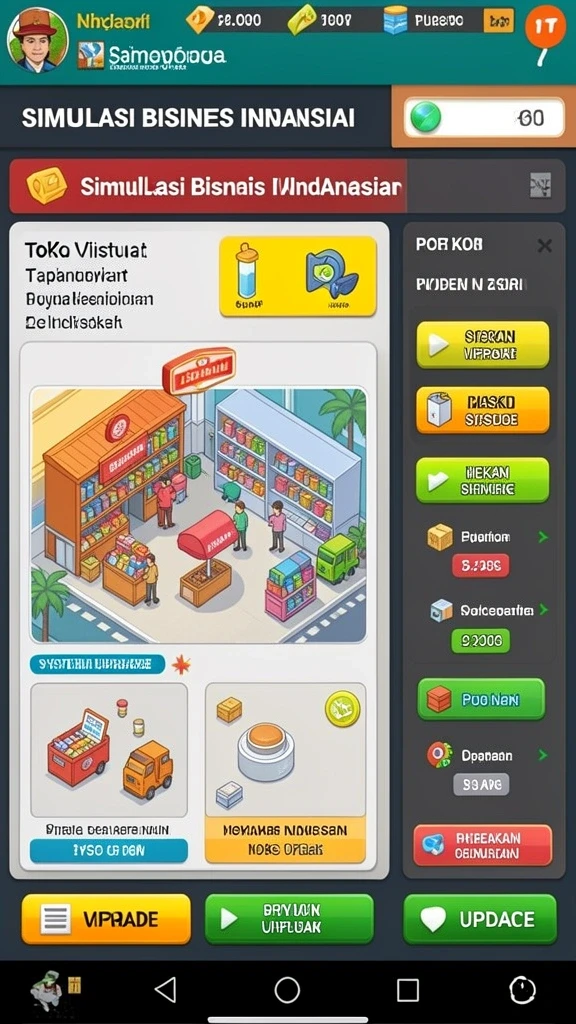 Tampilan antarmuka yang ramah pengguna dan modern.