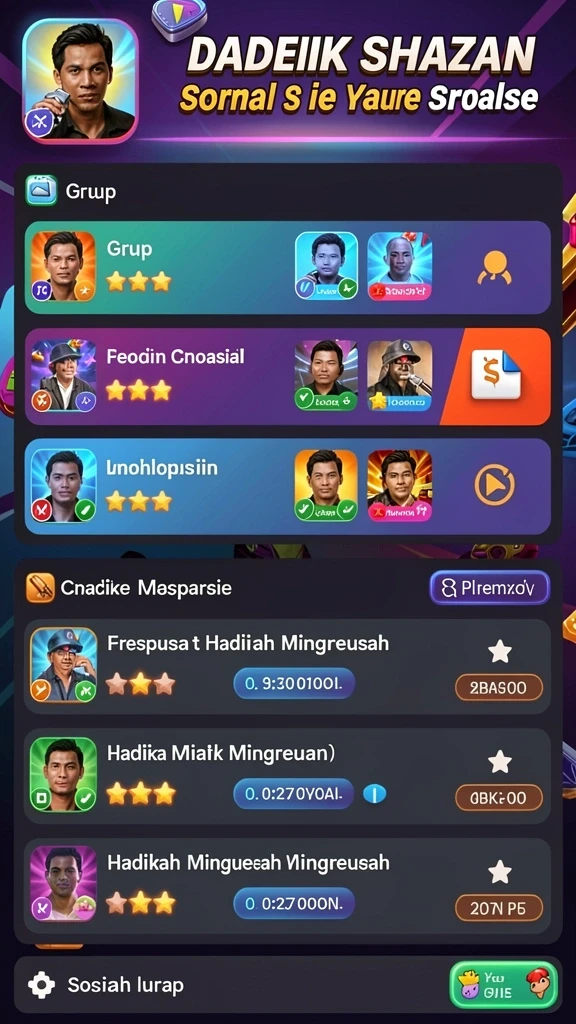 Antarmuka pengguna yang intuitif dan menarik.