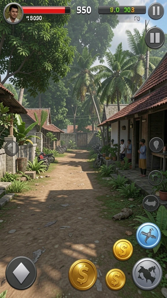 Antarmuka pengguna yang ramah dan modern.
