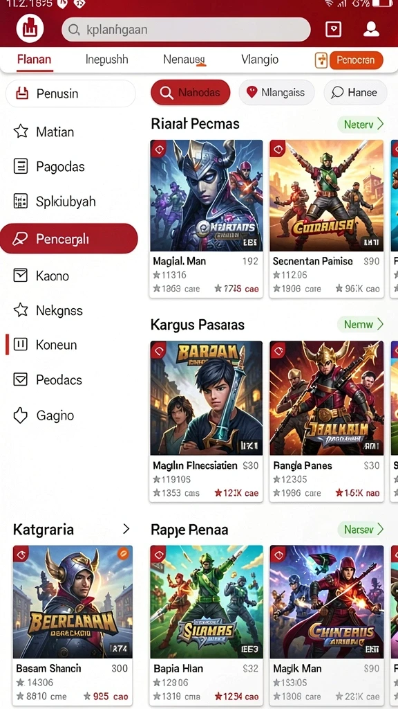 Grafik menakjubkan yang memanjakan mata.