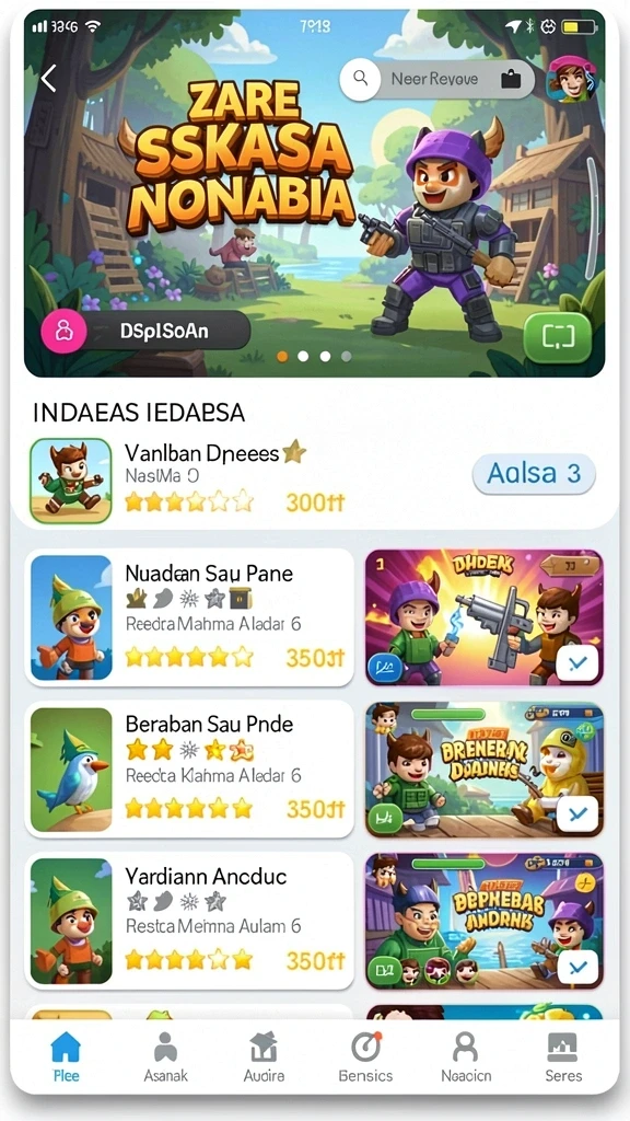 Visual efek yang memukau saat menyelesaikan level.