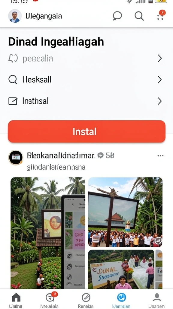 Tampilan awal LUCKYMINO yang menarik.