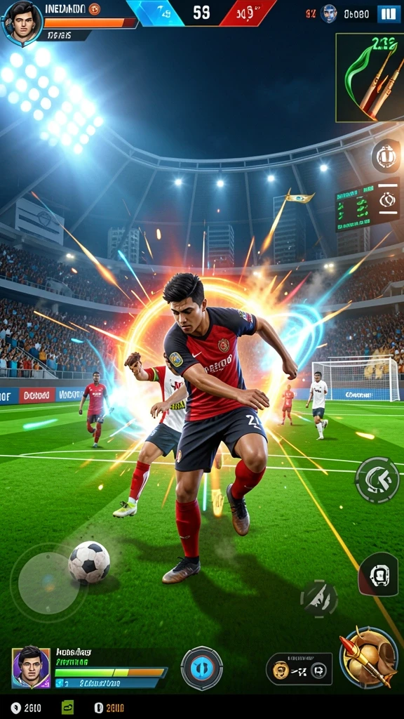 Screenshot saat pemain menyelesaikan level dengan skor tinggi.