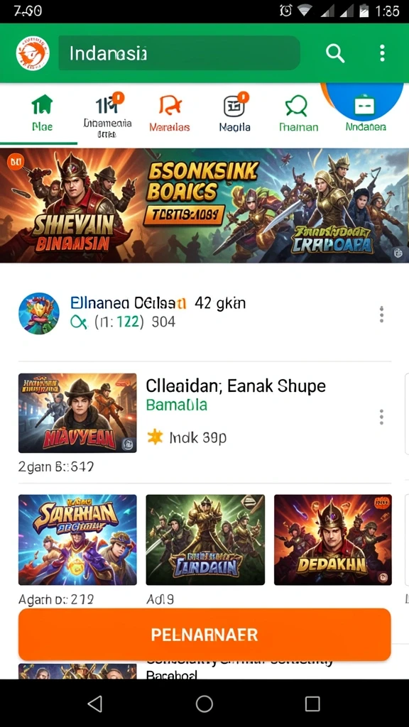 Grafik interaktif untuk memantau perkembangan menabung.