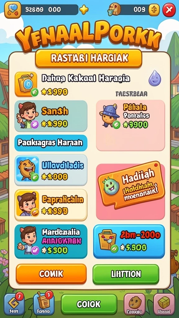 Tampilan antarmuka yang ramah pengguna dan menarik.