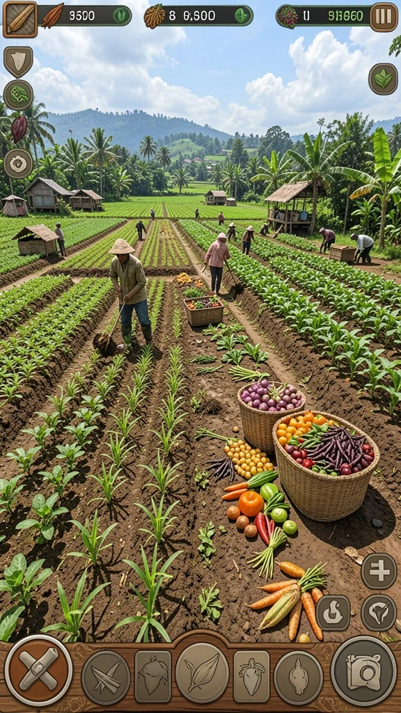 Karakter-karakter unik dengan kemampuan berbeda-beda.