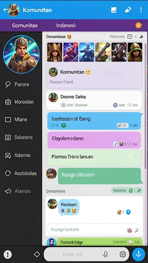 Tampilan awal aplikasi yang menarik dan mudah dinavigasi.