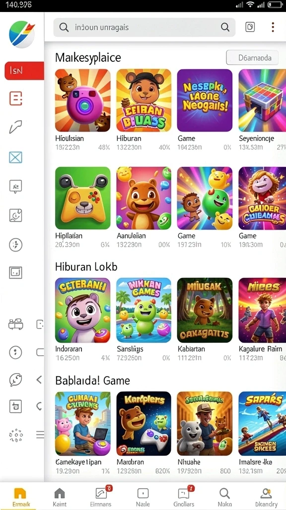 Tangkapan layar menampilkan grafik yang apik dan lingkungan permainan.