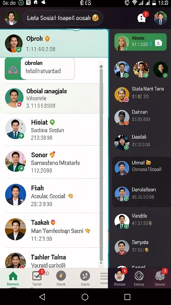 Menampilkan karakter utama yang sedang beraksi.
