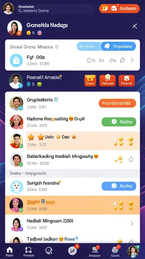 Tantangan level yang menuntut strategi tinggi.