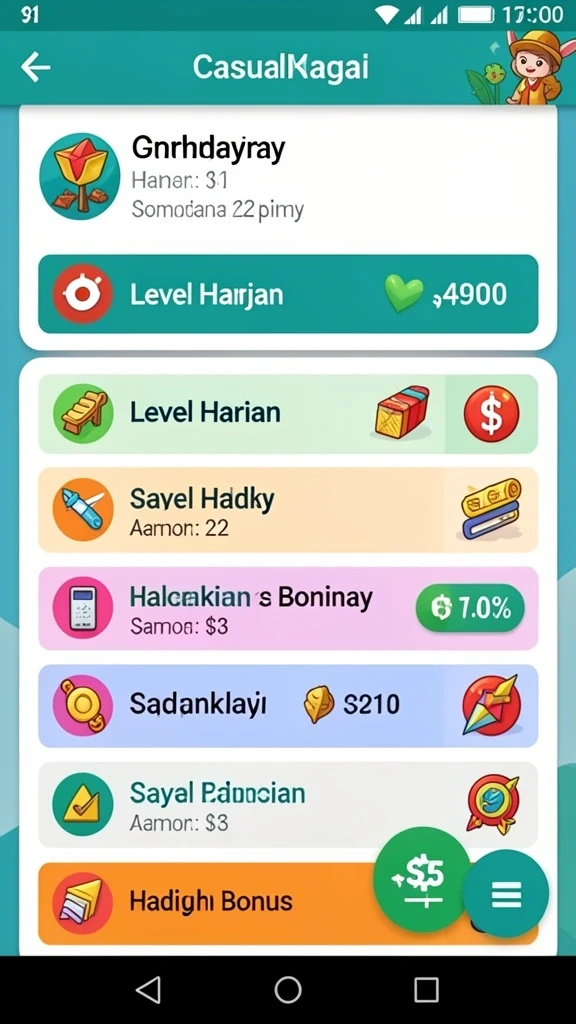 Beragam karakter yang bisa dikumpulkan selama permainan.