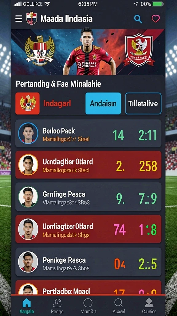 Fitur chat untuk interaksi dengan pemain lain.