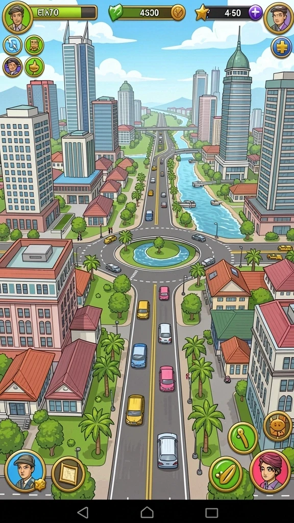 Tampilan antarmuka yang menarik dan intuitif.