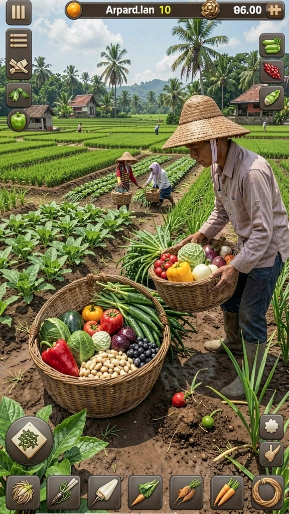 Karakter yang unik dan beragam dalam permainan.