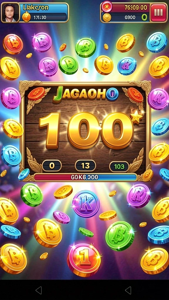 Screenshot permainan slot dengan tema menarik.