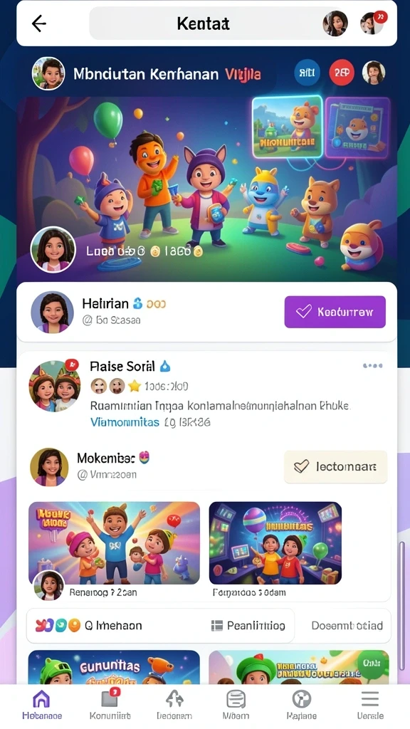 Fitur komunitas untuk berbagi tips dan pengalaman.