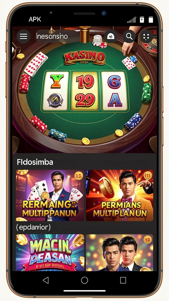 Menampilkan seorang karakter utama dalam aksi berani.